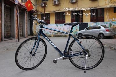 Xe đạp thể thao touring GIANT escape xanh bạc Nhật bãi tại hải phòng