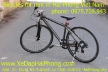 Bicycles for rent in Hai Phong Viet Nam