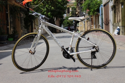 Xe đạp MERIDA trắng  Nhật bãi bán tại xe đạp Hải Phòng